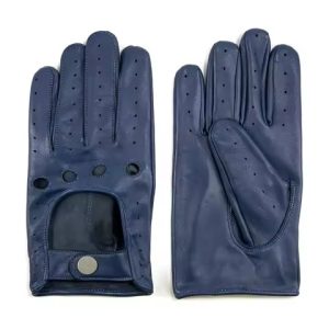 2025 custom design high quality leather men's women's driving gloves lightweight breathable non slip full finger quick drying